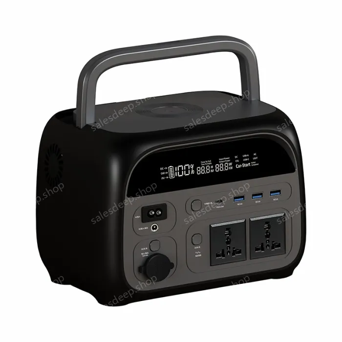 AP600 220V outdoor power supply with large capacity energy storage for camping, 300W600W emergency mobile power supply